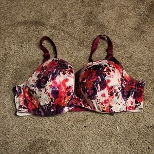 Torrid Multicolor Floral Bra